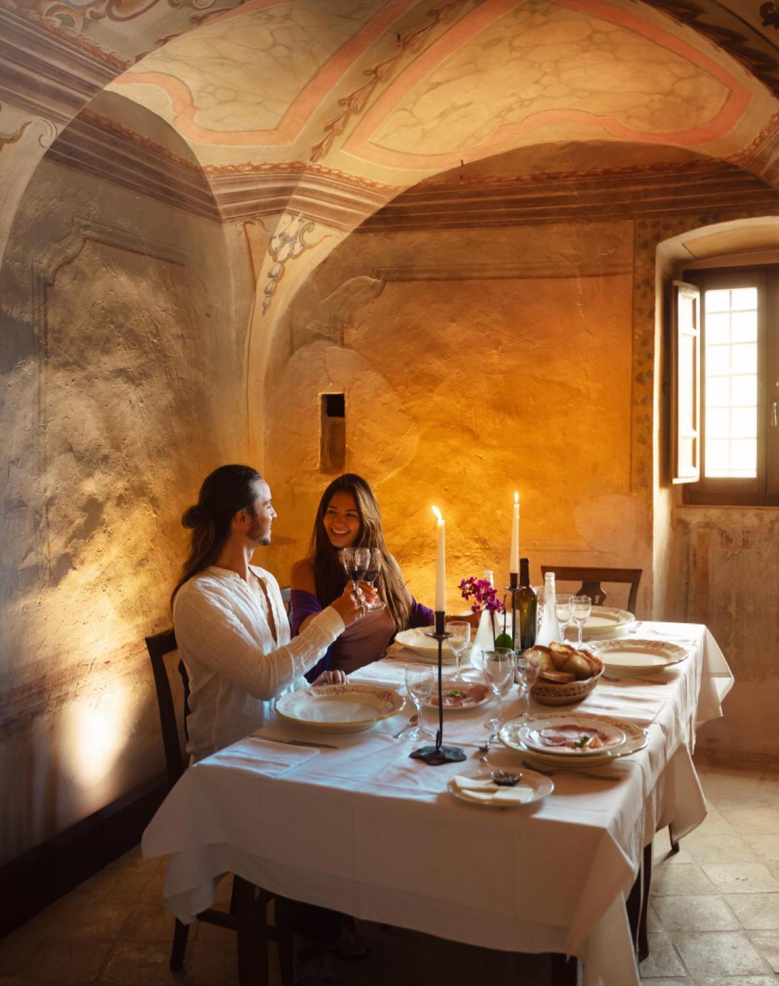 Castel Di Luco Hotel Акуасанта Терме Екстериор снимка