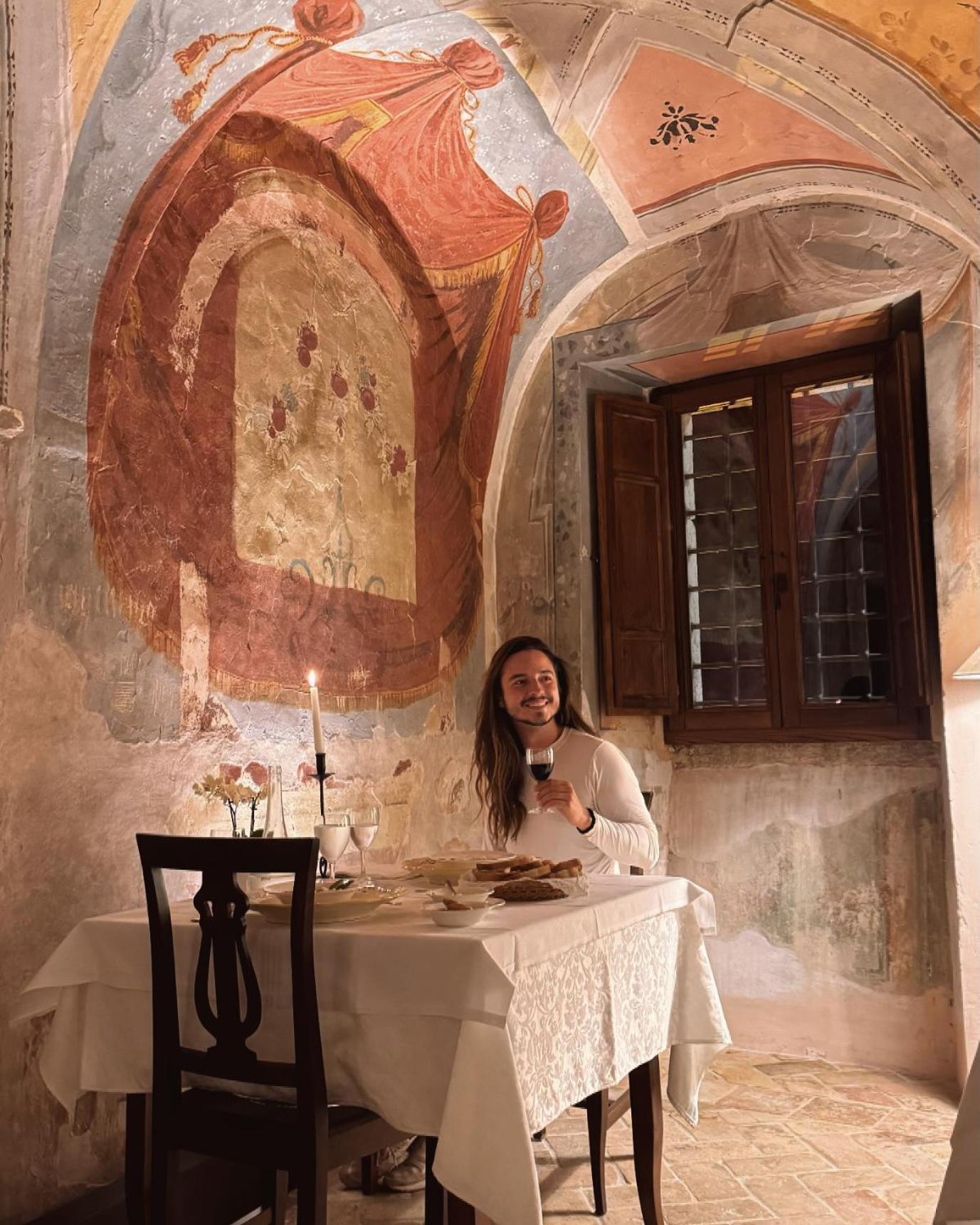 Castel Di Luco Hotel Акуасанта Терме Екстериор снимка